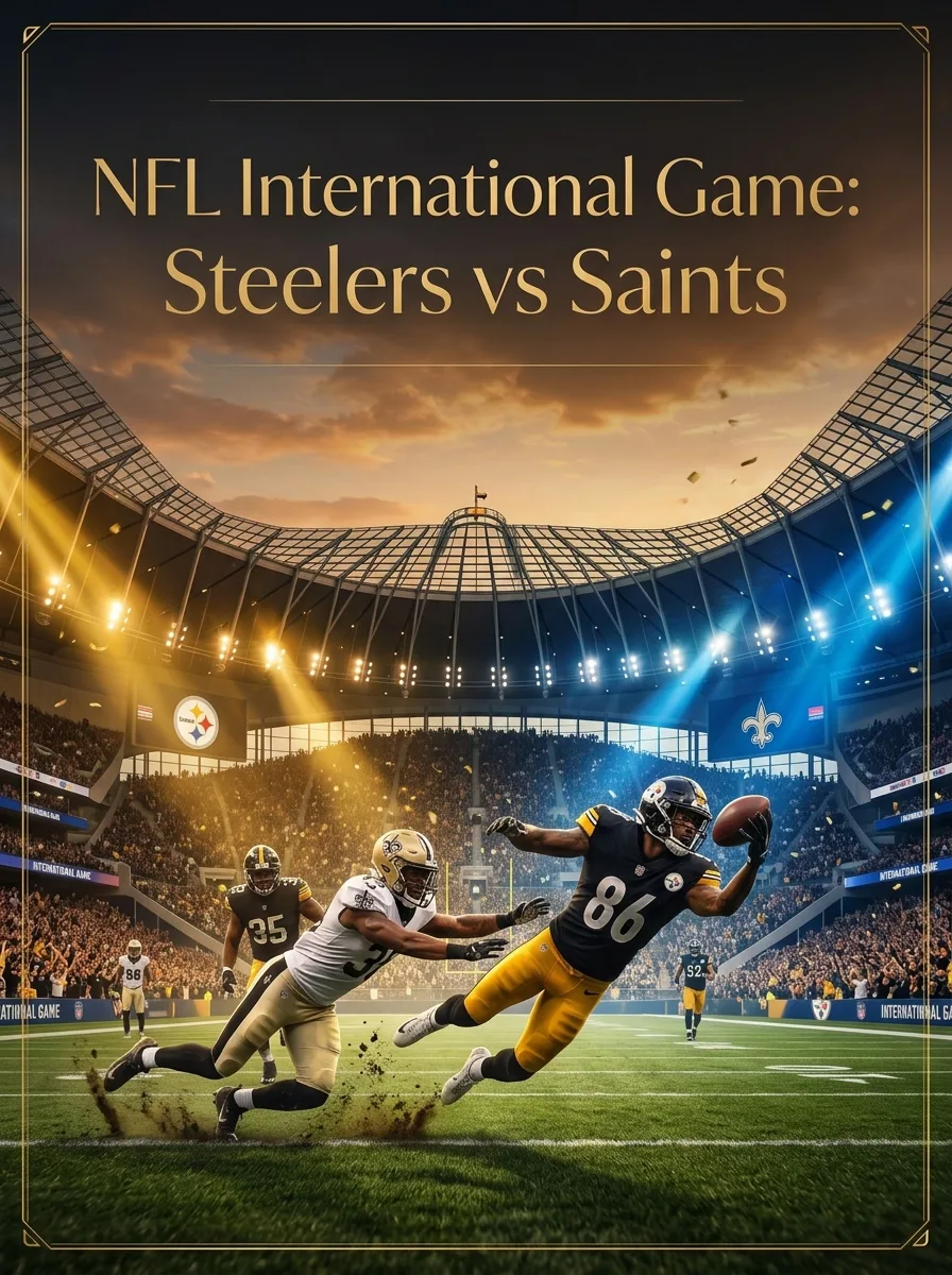 NFL International Game: Steelers vs Saints NFL International Game: Steelers vs Saints