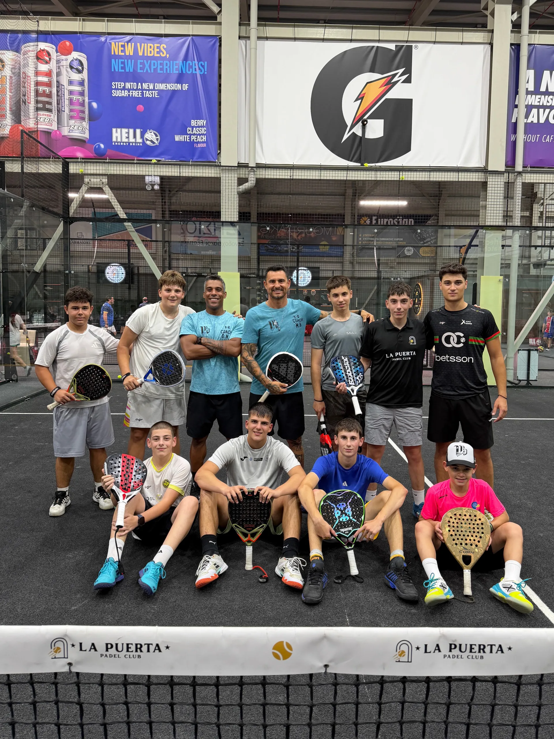 La Puerta Padel Club’da Girit Kampı La Puerta Padel Club’da Girit Kampı